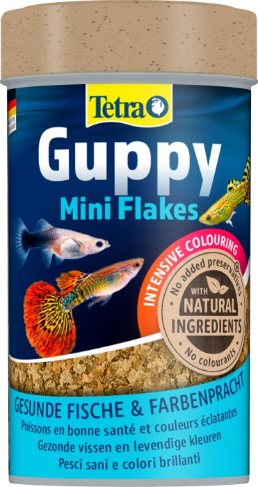 Tetra Guppy Flakes – Fischfutter für das Aquarium bei AquascapingForLife