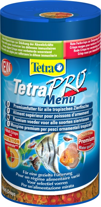 Tetra Pro Menu (250 ml) – Fischfutter für das Aquarium bei AquascapingForLife