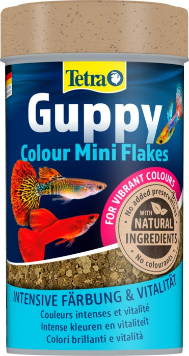 Tetra Guppy Colour (100 ml) – Fischfutter für das Aquarium bei AquascapingForLife