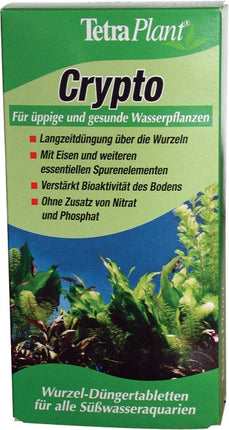 Tetra Crypto-Dünger (10 Tabletten) – Wasserzusätze/Dünger/Medikamente für das Aquarium bei AquascapingForLife