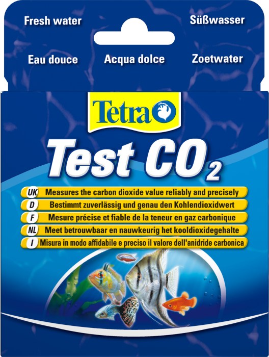 Tetra Test CO2 (Kohlenstoffdioxid) – Wassertests für das Aquarium bei AquascapingForLife