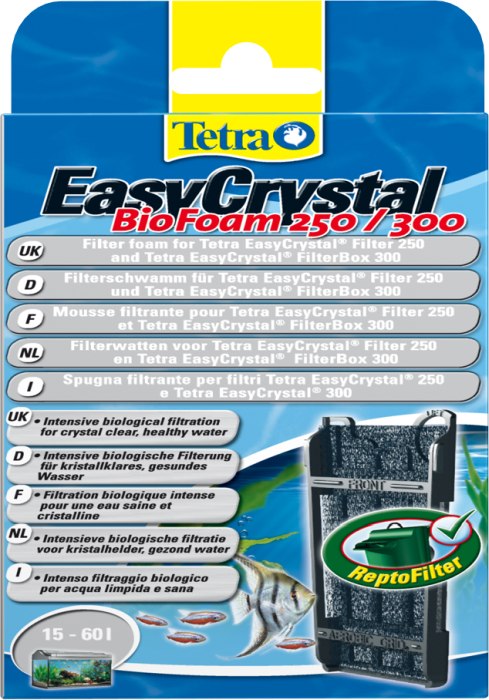 Tetra EasyCrystal Filter BioFoam 250/300 – Ersatzteil für das Aquarium bei AquascapingForLife