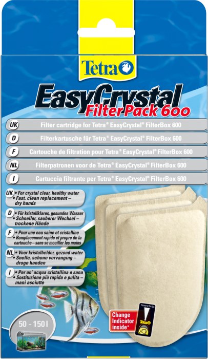 Tetra EasyCrystal Filter Pack 600 – Ersatzteil für das Aquarium bei AquascapingForLife