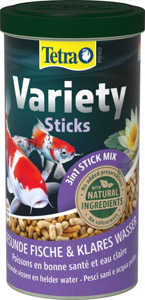 Tetra Pond Variety Sticks (1 L) – Fischfutter für das Aquarium bei AquascapingForLife