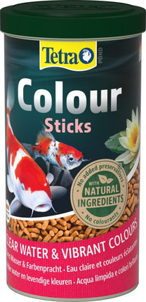 Tetra Pond Colour Sticks – Fischfutter für das Aquarium bei AquascapingForLife