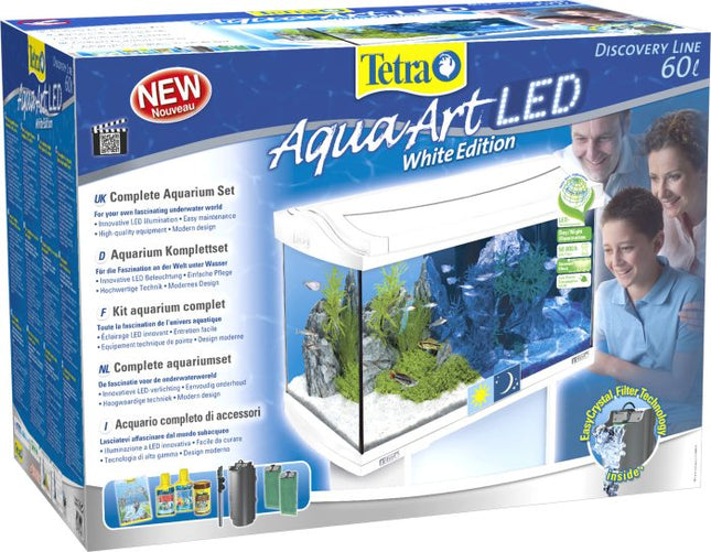 Tetra AquaArt LED Discovery Line 60 L weiß – Aquarien für das Aquarium bei AquascapingForLife
