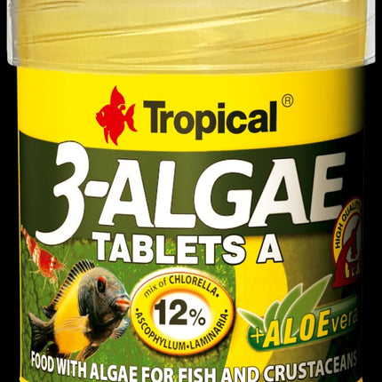 Tropical Algae Tablets A – Fischfutter für das Aquarium bei AquascapingForLife