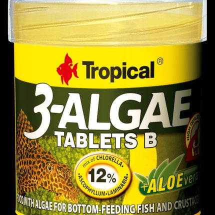 Tropical Algae Tablets B – Fischfutter für das Aquarium bei AquascapingForLife