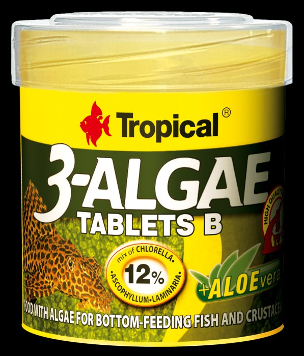 Tropical Algae Tablets B – Fischfutter für das Aquarium bei AquascapingForLife