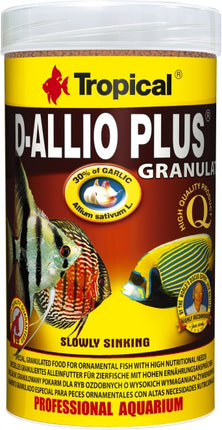 Tropical D-Allio Plus Granulat (250 ml) – Fischfutter für das Aquarium bei AquascapingForLife