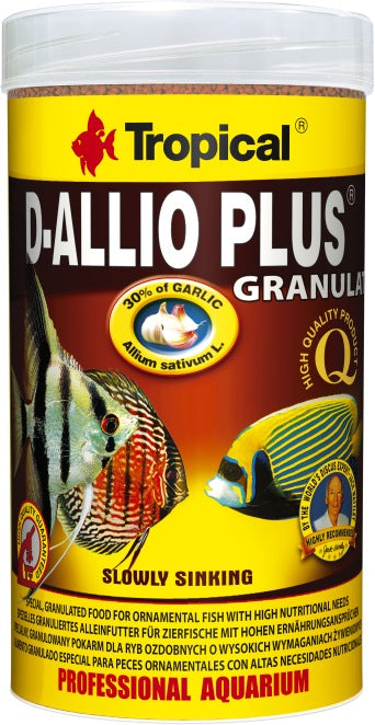 Tropical D-Allio Plus Granulat (250 ml) – Fischfutter für das Aquarium bei AquascapingForLife
