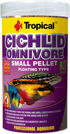 Tropical Cichlid Omnivore – Fischfutter für das Aquarium bei AquascapingForLife