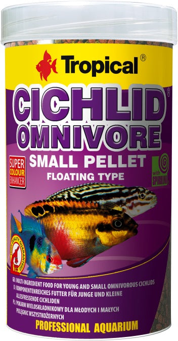Tropical Cichlid Omnivore – Fischfutter für das Aquarium bei AquascapingForLife