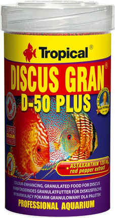 Tropical Discus Granulat D Plus – Fischfutter für das Aquarium bei AquascapingForLife
