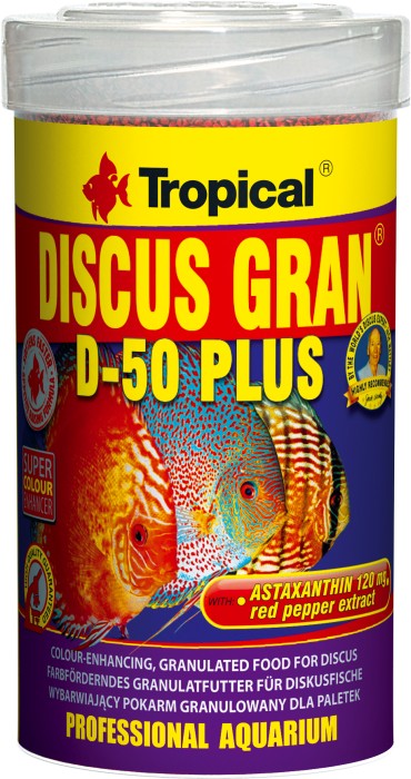 Tropical Discus Granulat D Plus – Fischfutter für das Aquarium bei AquascapingForLife