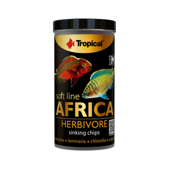 Tropical Soft Line Africa Herbivore M (250 ml) – Fischfutter für das Aquarium bei AquascapingForLife
