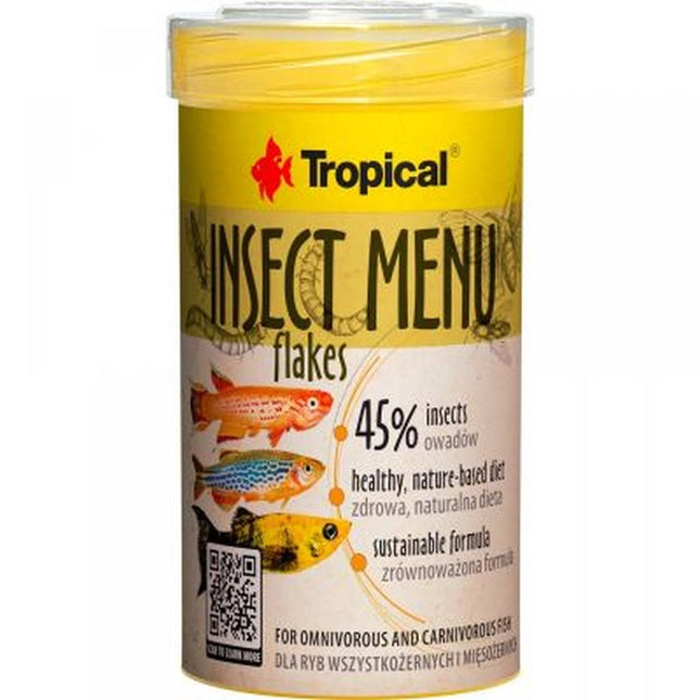 Tropical Insect Menu Flakes – Fischfutter für das Aquarium bei AquascapingForLife