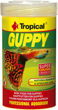Tropical Guppy – Fischfutter für das Aquarium bei AquascapingForLife