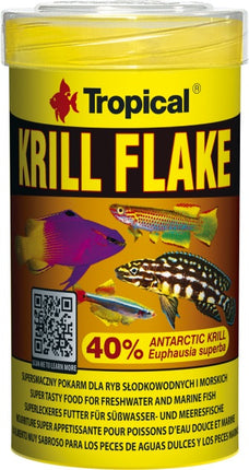Tropical Krill Flake – Fischfutter für das Aquarium bei AquascapingForLife