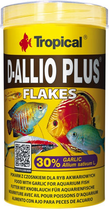 Tropical D-Allio Plus Flakes (500 ml) – Fischfutter für das Aquarium bei AquascapingForLife