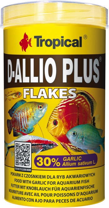 Tropical D-Allio Plus Flakes (500 ml) – Fischfutter für das Aquarium bei AquascapingForLife