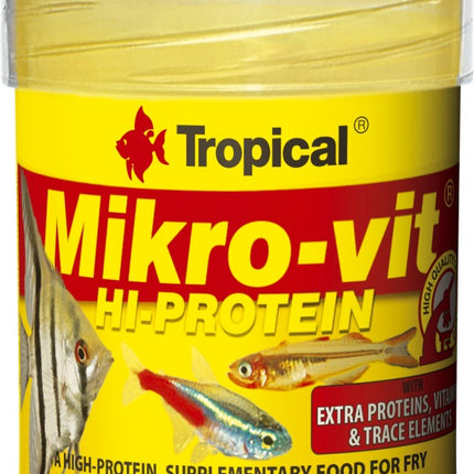Tropical Mikro-Vit HiProtein (50 ml) – Fischfutter für das Aquarium bei AquascapingForLife