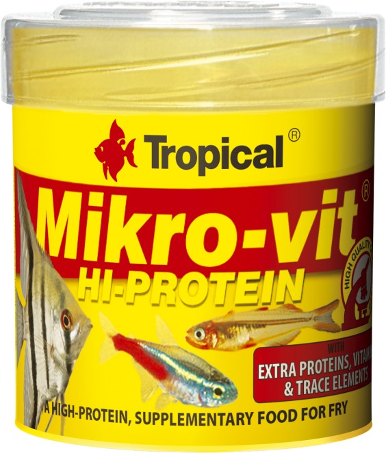 Tropical Mikro-Vit HiProtein (50 ml) – Fischfutter für das Aquarium bei AquascapingForLife