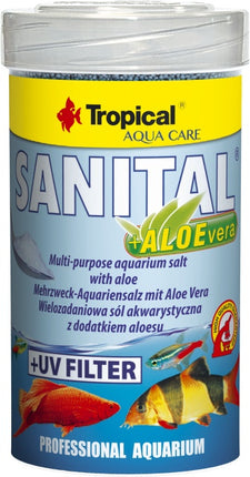 Tropical Sanital + Aloe Vera (100 ml) – Wasserzusätze/Dünger/Medikamente für das Aquarium bei AquascapingForLife