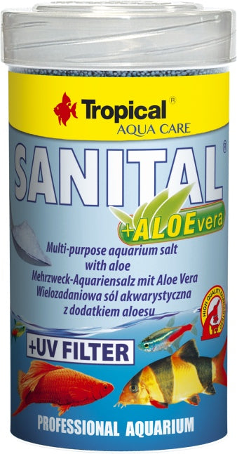 Tropical Sanital + Aloe Vera (100 ml) – Wasserzusätze/Dünger/Medikamente für das Aquarium bei AquascapingForLife