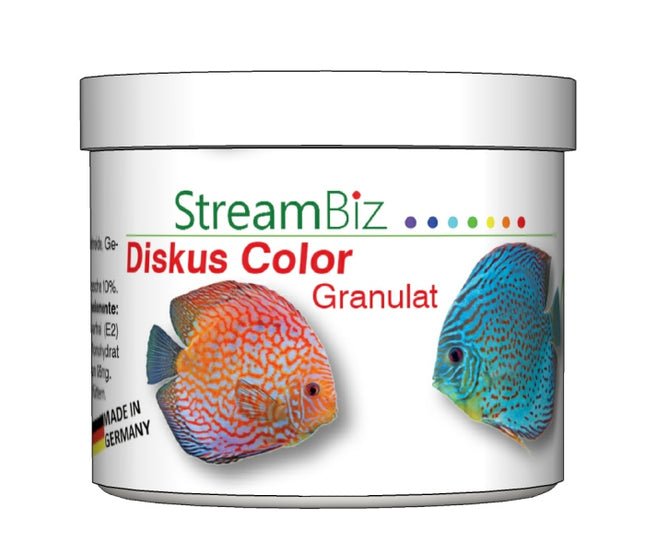 StreamBiz Diskus Color Granulat – Fischfutter für das Aquarium bei AquascapingForLife