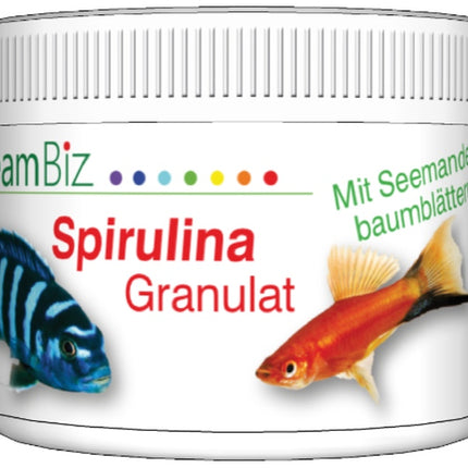 StreamBiz Spirulina Granulat Seemandelbaum – Ansicht 2