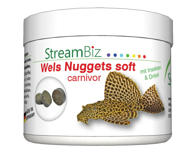 StreamBiz Wels Nuggets Soft Carnivor – Fischfutter für das Aquarium bei AquascapingForLife
