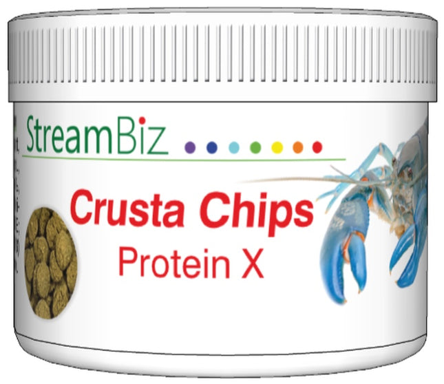 StreamBiz Crusta Chips Protein X (40 g) – Fischfutter für das Aquarium bei AquascapingForLife