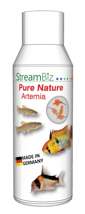 StreamBiz Pure Nature – Artemia (100 ml) – Fischfutter für das Aquarium bei AquascapingForLife