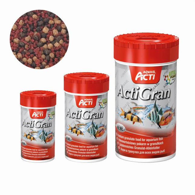 Aquael ActiGran (250 ml) – Fischfutter für das Aquarium bei AquascapingForLife