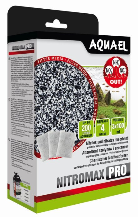 Aquael Filtermedium NITROMAX PRO (3 x 100 ml) – Filtermedium für das Aquarium bei AquascapingForLife