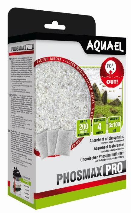 Aquael Filtermedium PHOSMAX PRO (3 x 100ml) – Filtermedium für das Aquarium bei AquascapingForLife