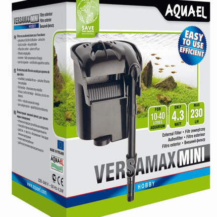 Aquael VERSAMAX Filter FZN mini – Aquarienfilter für das Aquarium bei AquascapingForLife
