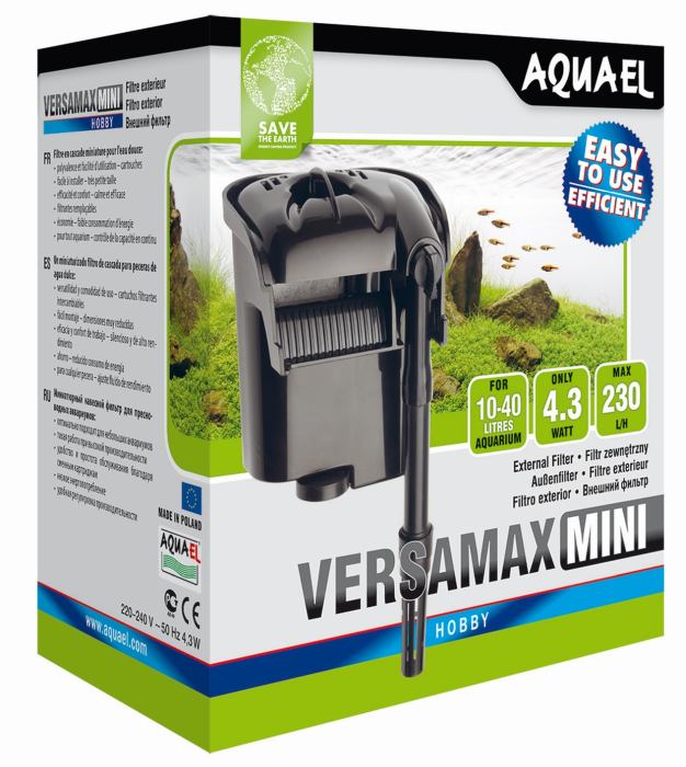 Aquael VERSAMAX Filter FZN mini – Aquarienfilter für das Aquarium bei AquascapingForLife