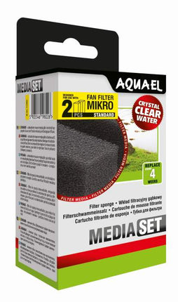 Aquael Filterschwamm FAN Mikro Plus (2 Stück) – Filtermedium für das Aquarium bei AquascapingForLife