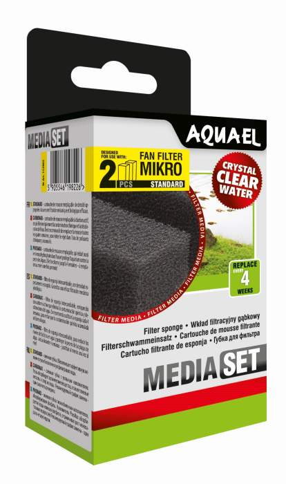 Aquael Filterschwamm FAN Mikro Plus (2 Stück) – Filtermedium für das Aquarium bei AquascapingForLife