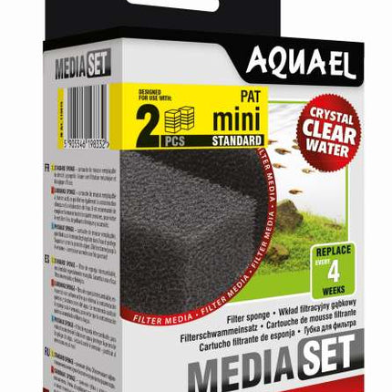 Aquael Filterschwamm PAT Mini Standard (2 Stück) – Filtermedium für das Aquarium bei AquascapingForLife