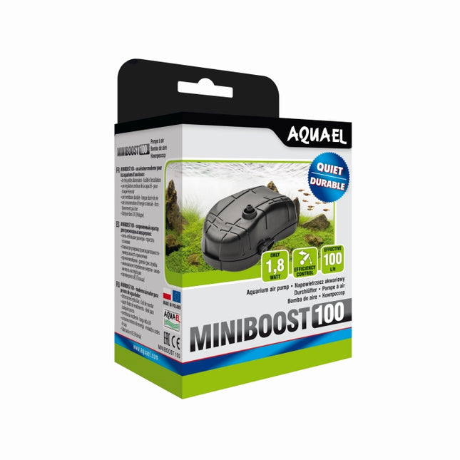 Aquael Luftpumpe MINIBOOST – Luftpumpen für das Aquarium bei AquascapingForLife