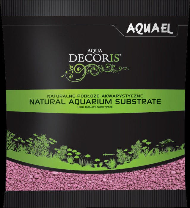 Aquael AQUA DECORIS Kies lila 2 - 3 mm (1 kg) – Bodengrund für das Aquarium bei AquascapingForLife