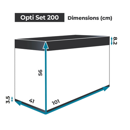 Aquael Aquarium OPTISET 2.0 – Ansicht 44
