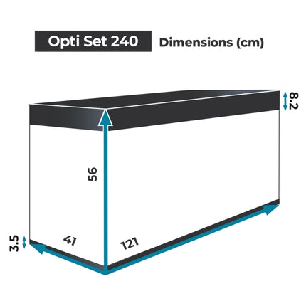 Aquael Aquarium OPTISET – Ansicht 58