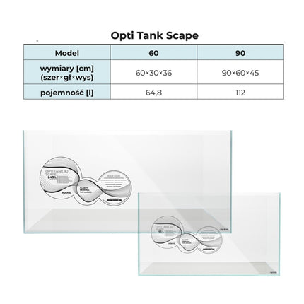 Aquael Opti Tank Scape Aquarium – Ansicht 6