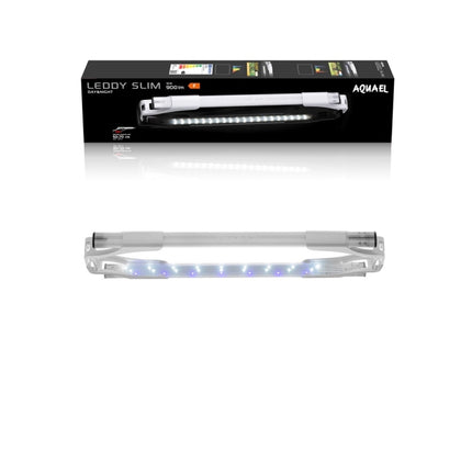 Aquael LEDDY SLIM PC 10W SUNNY D&N weiss – Aquarium-Beleuchtung für das Aquarium bei AquascapingForLife