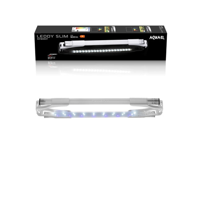 Aquael LEDDY SLIM PC 10W SUNNY D&N weiss – Aquarium-Beleuchtung für das Aquarium bei AquascapingForLife