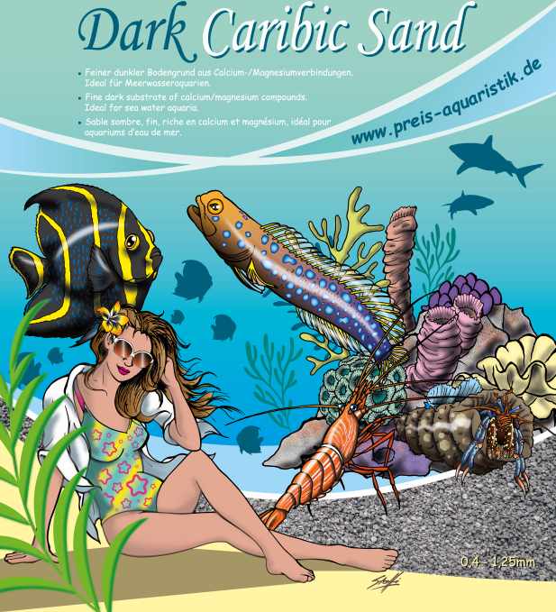 Preis Aquaristik Dark Caribic – Bodengrund für das Aquarium bei AquascapingForLife